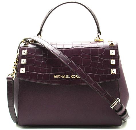 michael kors purse named karla|Genuine Michael Kors Karla Satchel Brown Leather Purse With .